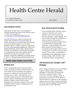 Health Centre Herald